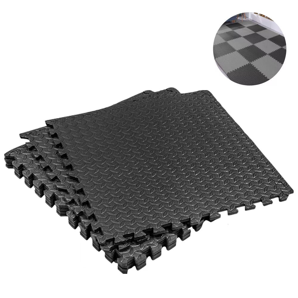 EVA Interlocking Soft Foam Gym Flooring Mat | Yoga Tiles