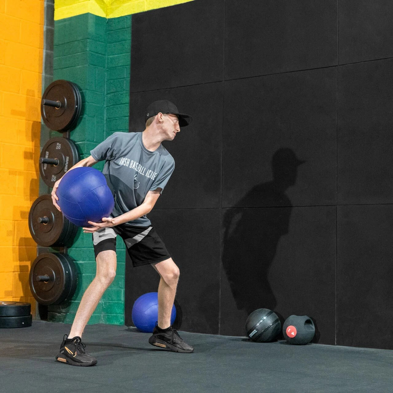 METIS Rubber Gym Flooring Mats [1m²] DELUXE GYM FLOOR TILES