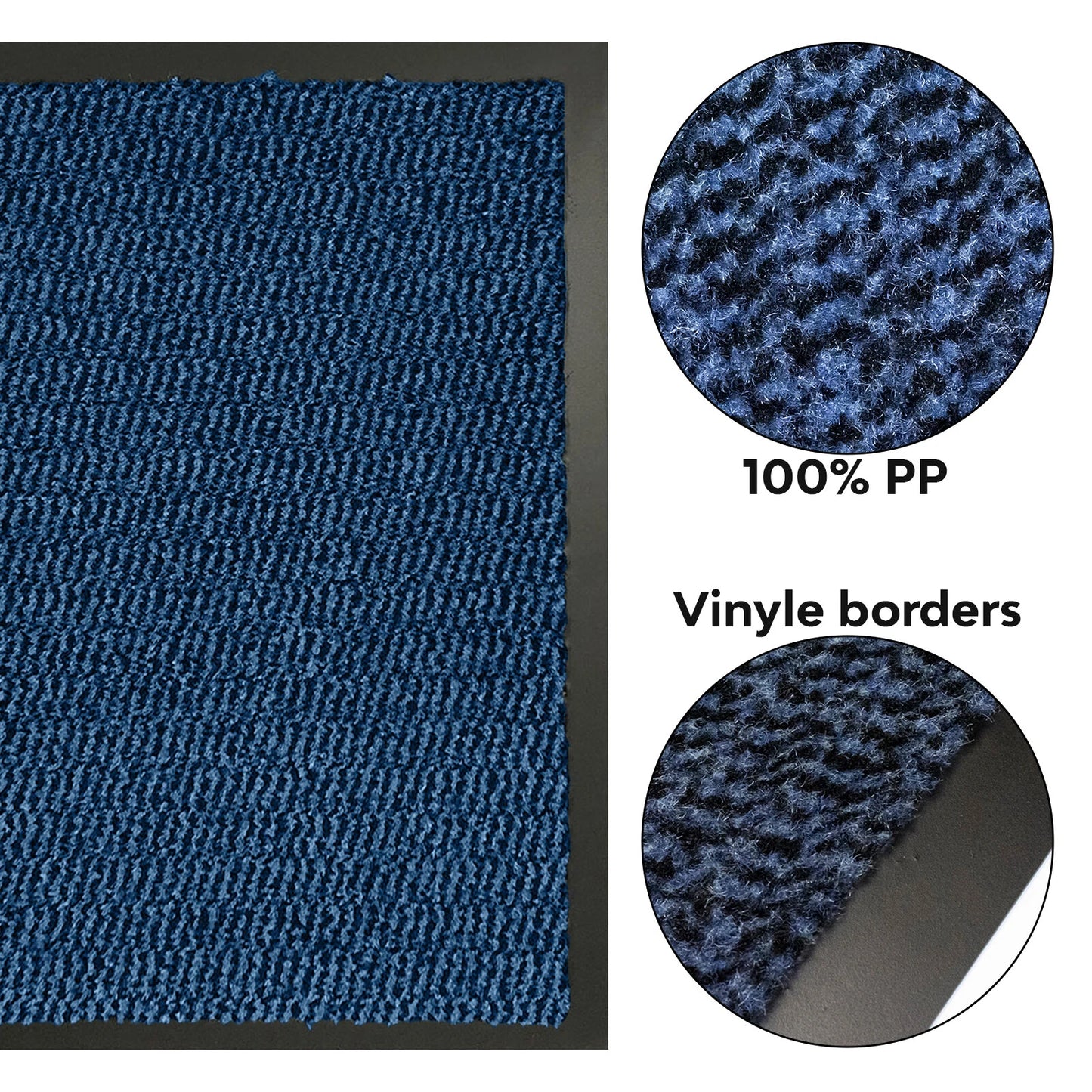 Large Heavy Duty Door Mat Non Slip Rubber Barrier Mats Kitchen Hallway Floor Rug