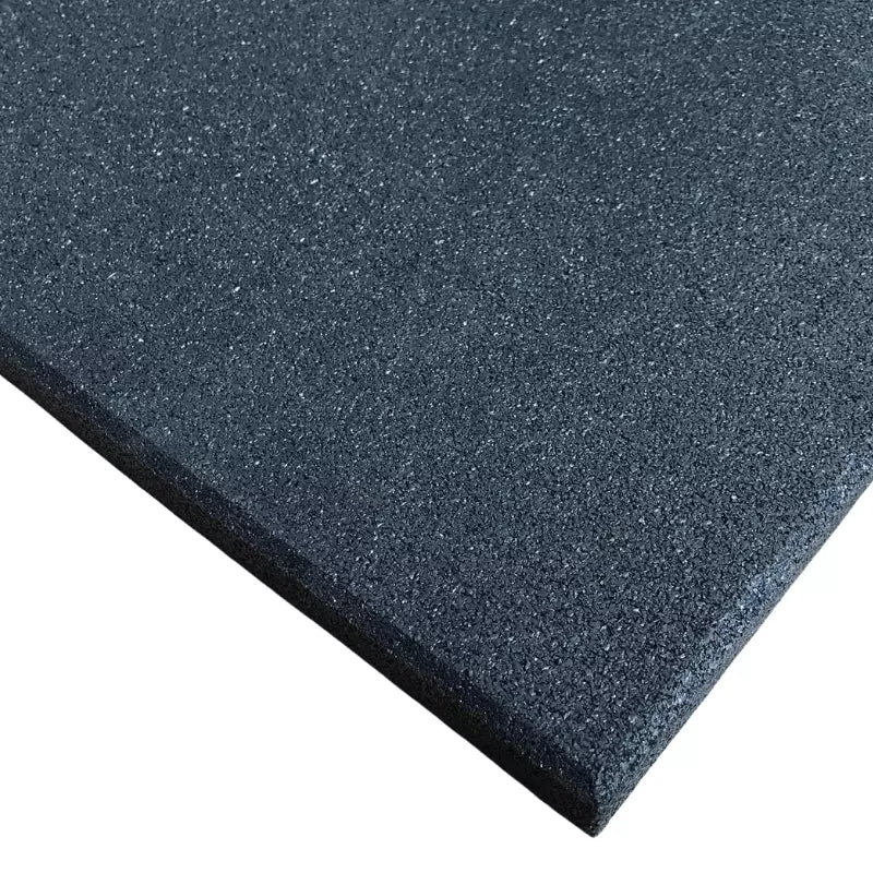 Rubber Gym Floor Tiles | Heavy Duty Crumb Gym Mats | Non-Slip | 1M x 1M x 10mm