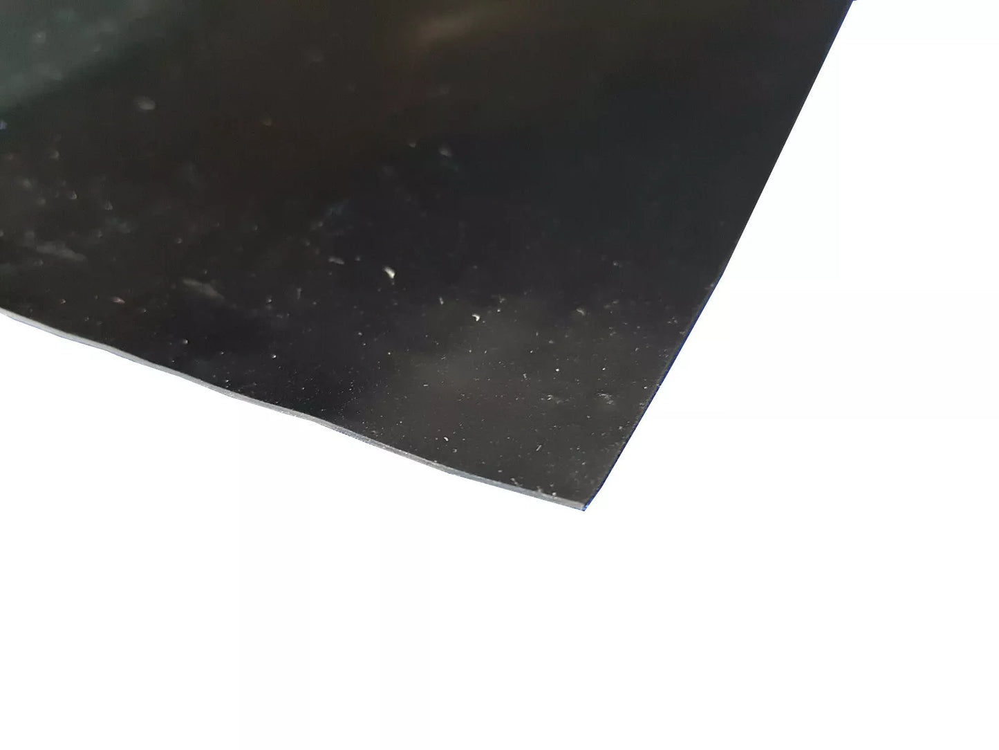 Black Smooth Neoprene 0.8mm Thick Anti-Slip Rubber Sheet Mat Upto 1m Square