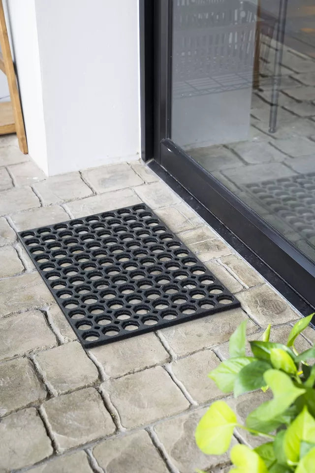 Anti-Fatigue Rubber Indoor & Outdoor Entrance Door Mat Workshop Non-Slip in 4 Sizes