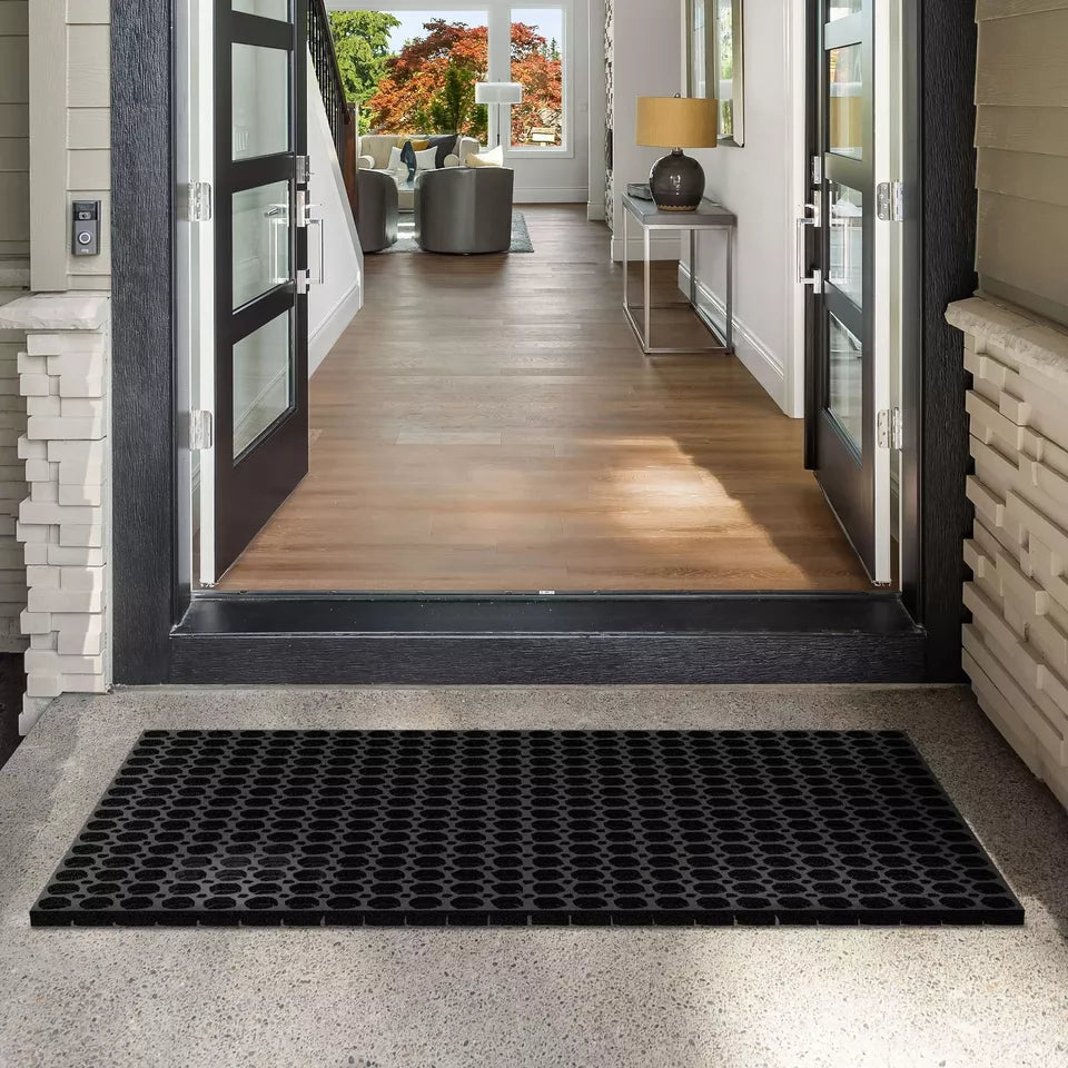Anti-Fatigue Rubber Indoor & Outdoor Entrance Door Mat Workshop Non-Slip in 4 Sizes