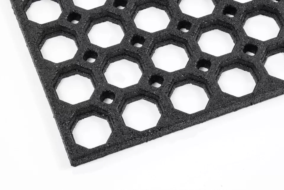 Anti-Fatigue Rubber Indoor & Outdoor Entrance Door Mat Workshop Non-Slip in 4 Sizes