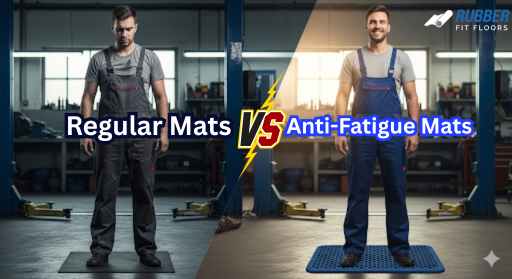 Mat Vs Fat Anti-Fatigue Mats vs Regular Mats: Key Buying Guide UK – Rubber Fit Floors