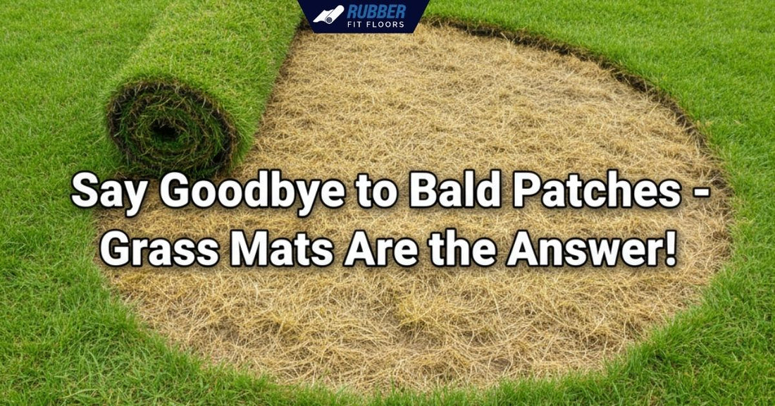 Grass mats provide a solution for eliminating bald patches in lawns, promoting lush and healthy grass growth.