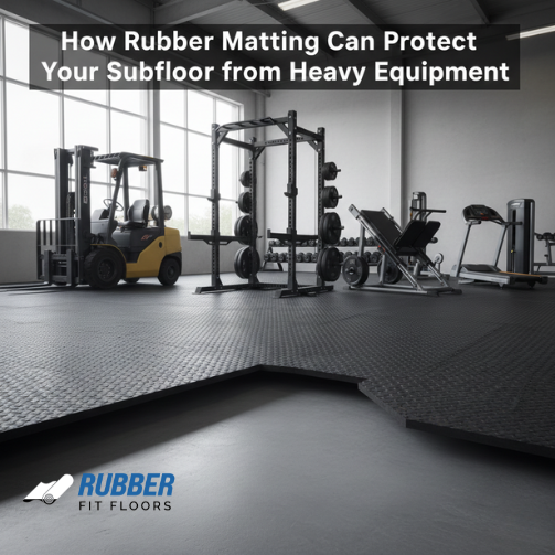How Rubber Matting Protects Subfloors From Heavy Loads – Rubber Fit Floors
