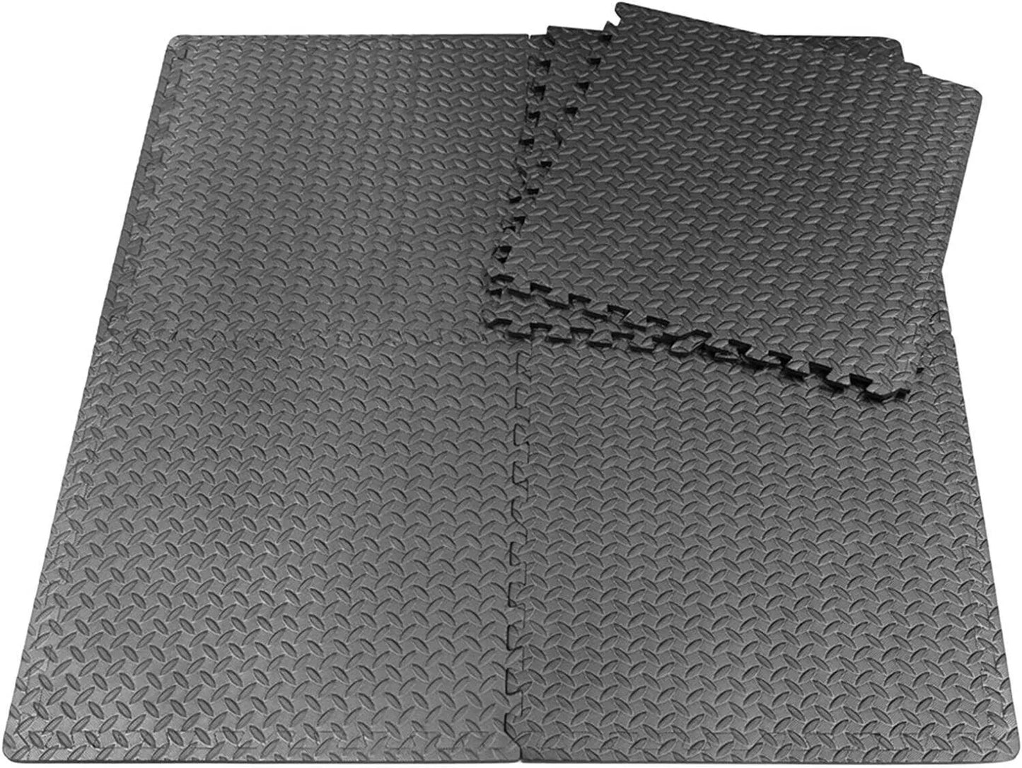 12PCS | GYM FLOOR MATS INTERLOCKING TILES | EVA FOAM SOFT