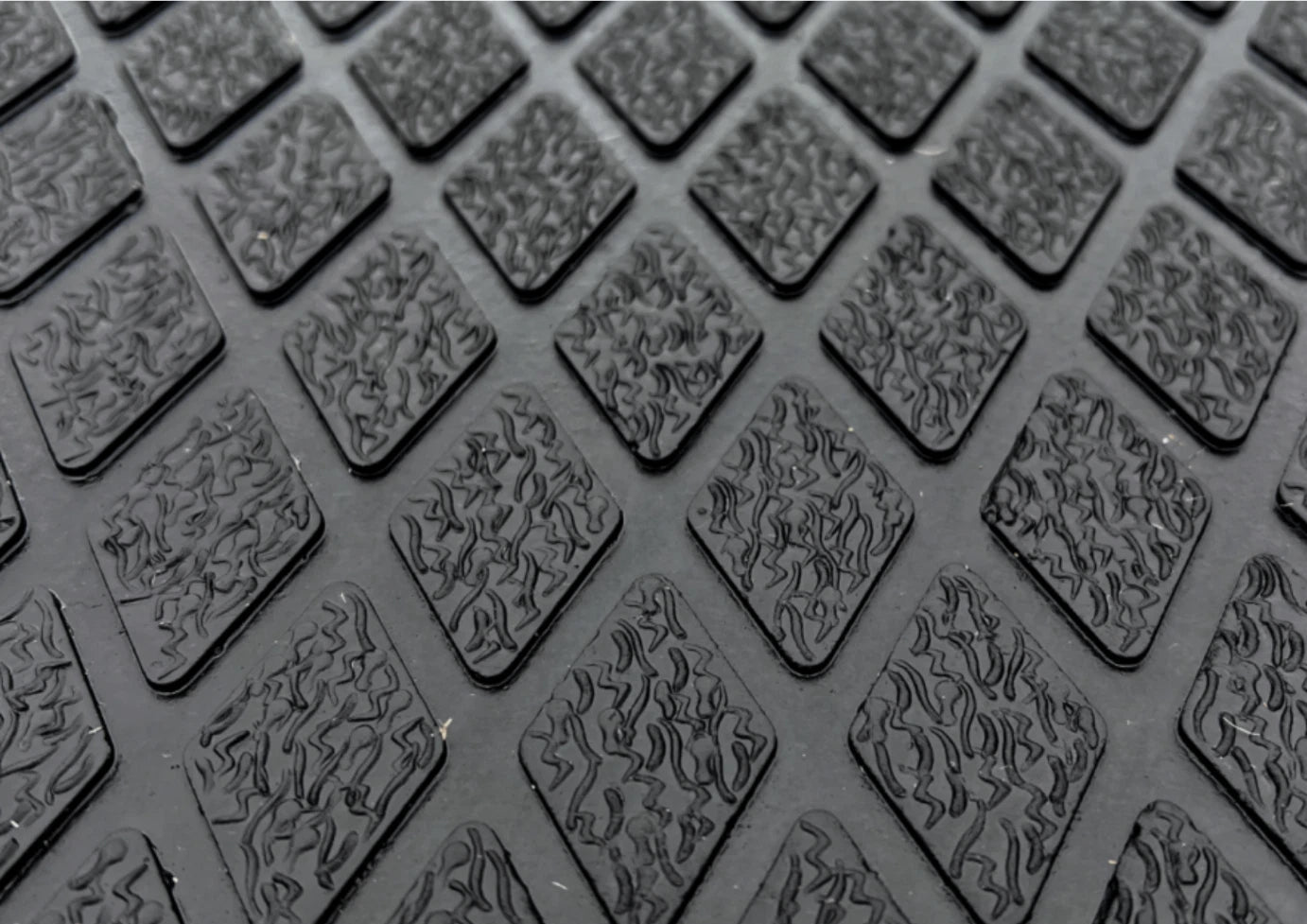 Multi use Horse/Cow/pony Rubber Stable Gym Mat Diamond Top 12mm x 6'x4'