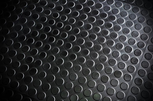 3mm Penny and Checker Design Rubber for Garage, Home Gym and Industrial etc