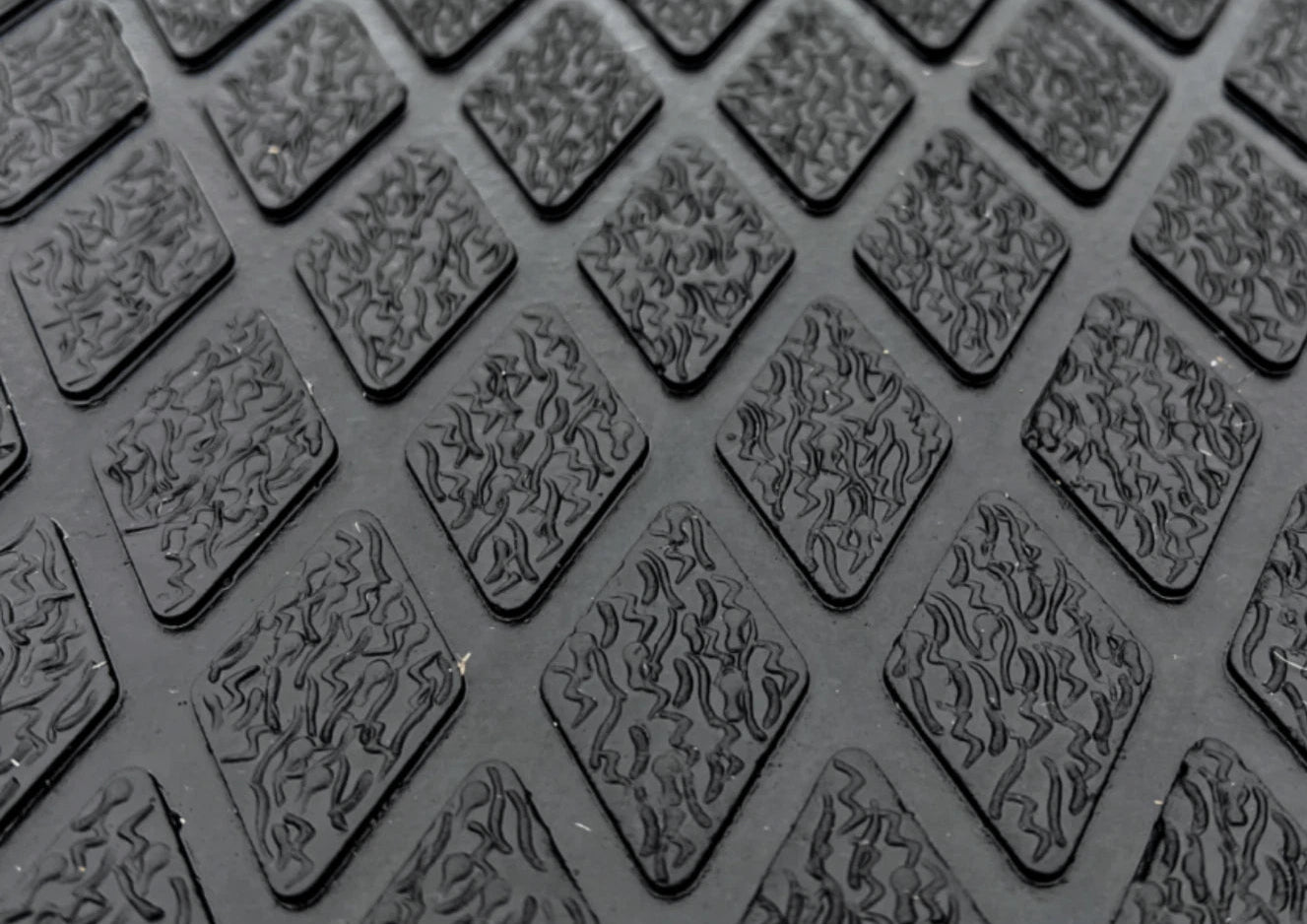 Rubber Stable Gym Mat Diamond Top 12mm x 6'x4' Special Price