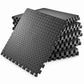 Thick Heavy Duty Gym Flooring Interlocking Floor Mat | EVA Soft Foam Yoga Mat