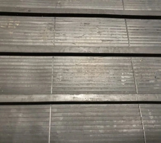 Rubber Horse Box Trailer Ramp Mat 2.4 metre Long x 2.4 metre Wide Free Delivery