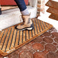 Natural Coir Door Mat Entrance Front Door Rubber Mats Indoor Outdoor Heavy Duty