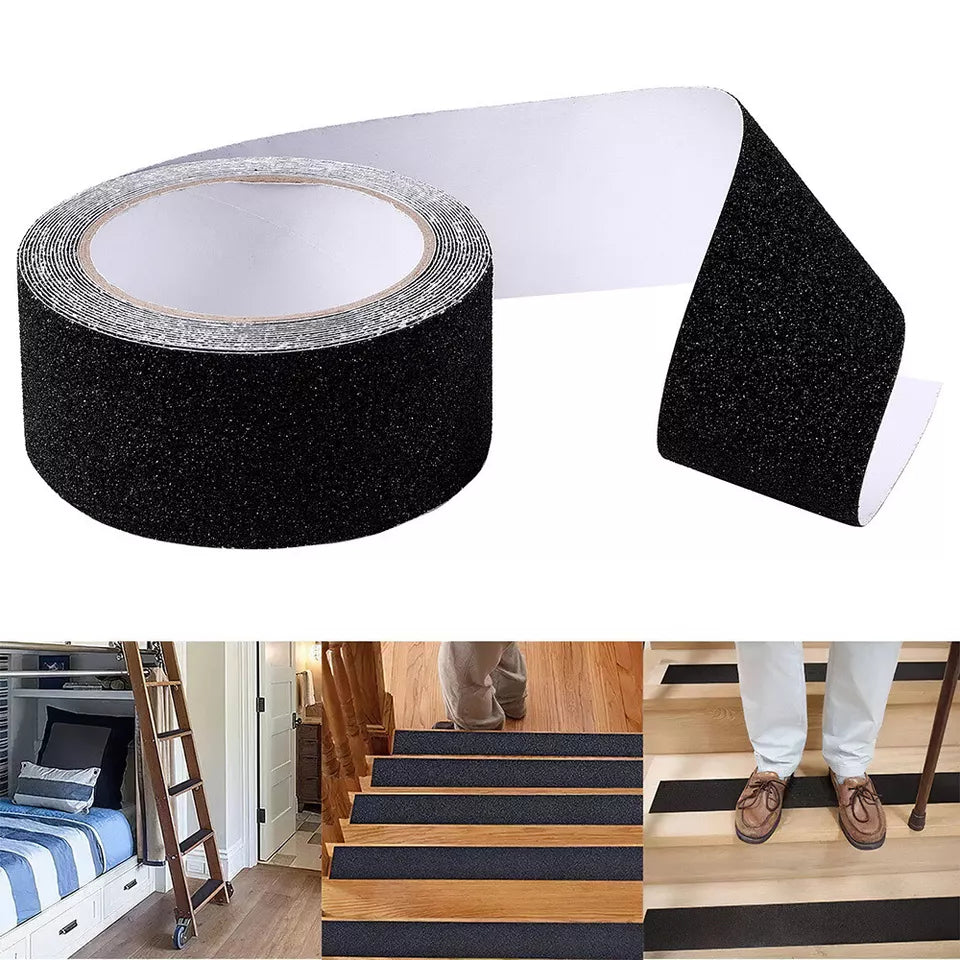 Anti Slip Tape Strong Grip Abrasive Tapes for Indoor Outdoor Stairs Boat Deck