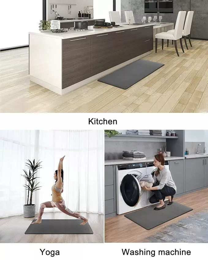 Anti Fatigue Mat Kitchen Standing Floor Non Slip Safety Heavy Duty Cushioned Mat