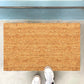 Natural Coir Door Mat Entrance Front Door Rubber Mats Indoor Outdoor Heavy Duty