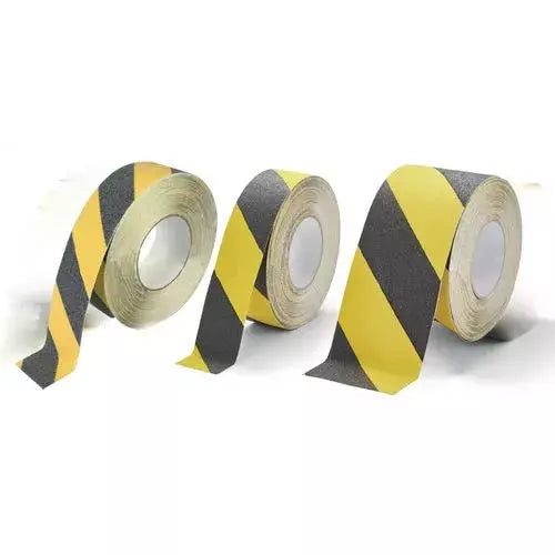 Anti Slip Tape Hazard Black Yellow Warning Self Adhesive Easy Safety Non Slip