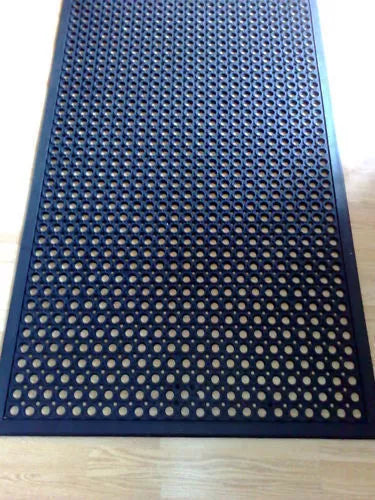 Heavy Duty Industrial Rubber Safety Floor Mat Anti-Fatigue 12mm 4’ x 3’