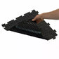 Interlocking Vinyl Floor Tiles Garage Workshop Flooring Checked Bubble Matting