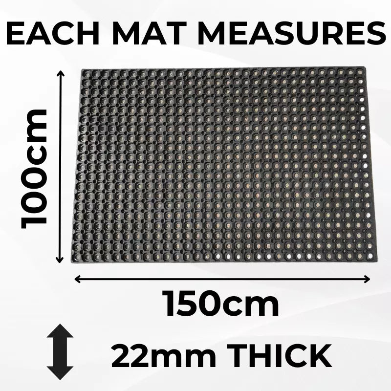 Grass Protection Mat | Ground Reinforcement Grid Mesh | 22mm Thick