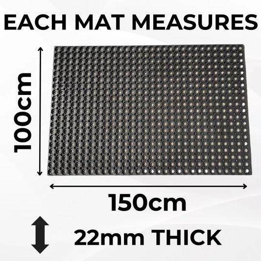 Grass Protection Mat | Ground Reinforcement Grid Mesh | 22mm Thick