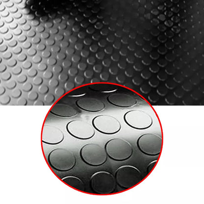Non-Slip Rubber Sheet Garage Flooring Matting Solid Sheeting 1.2m Wide & 3mm Thick | Penny Coin Sheet