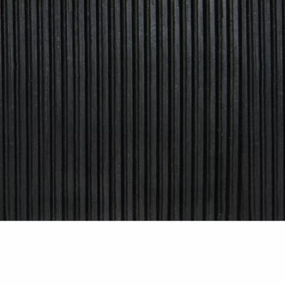 Non-Slip Rubber Sheet Garage Flooring Matting Solid Sheeting 1.2m Wide & 3mm Thick | Fine Rib Sheet