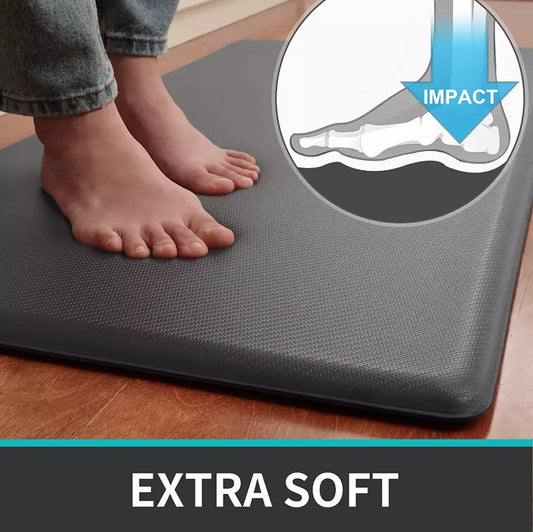 Anti Fatigue Mat Kitchen Standing Floor Non Slip Safety Heavy Duty Cushioned Mat