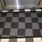 Large Heavy Duty Rubber Ring Mat Industrial Safety Anti-Fatigue Non Slip 5’ x 3’