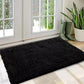 Non Slip Shaggy Indoor Door Mat Dirt Trapper Entrance Rug Washable Fluffy Mats