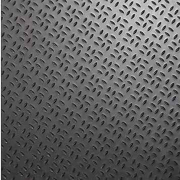 Heavy Duty Rubber Flooring Garage Matting Non Slip Industrial Work Gym Van Shed | 3mm Thick | Checker