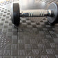 Heavy Duty Rubber Gym Mats Garage Flooring Tiles Commercial Interlocking 4pcs