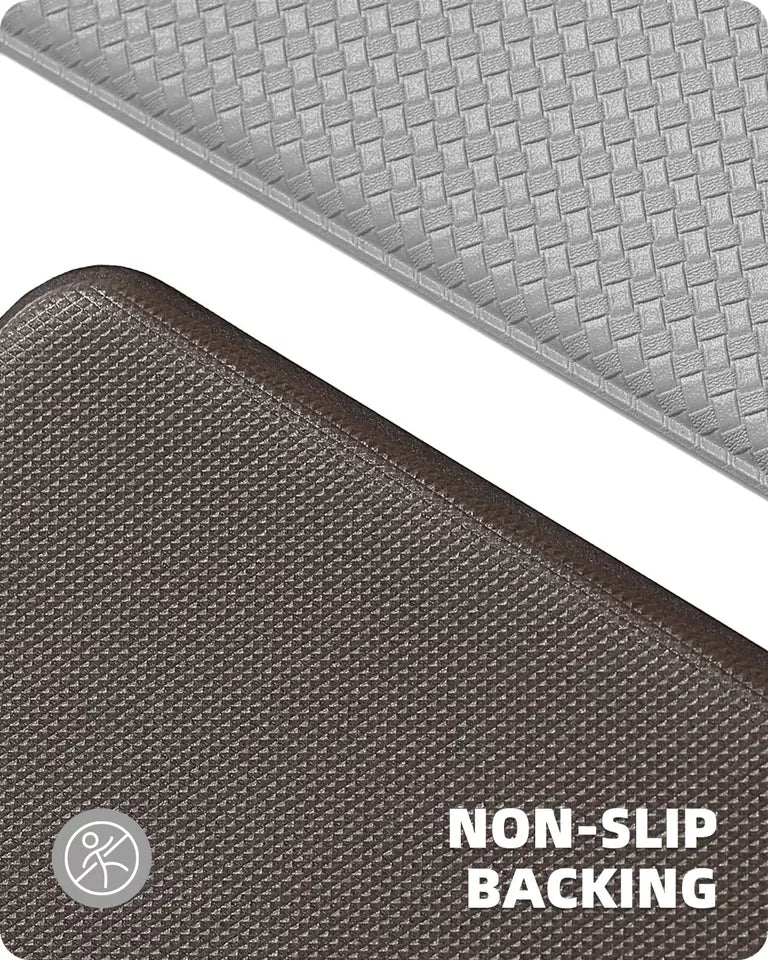 Non Slip Kitchen Mat Anti Fatigue Standing Mats Cushioned Waterproof Runner Rug