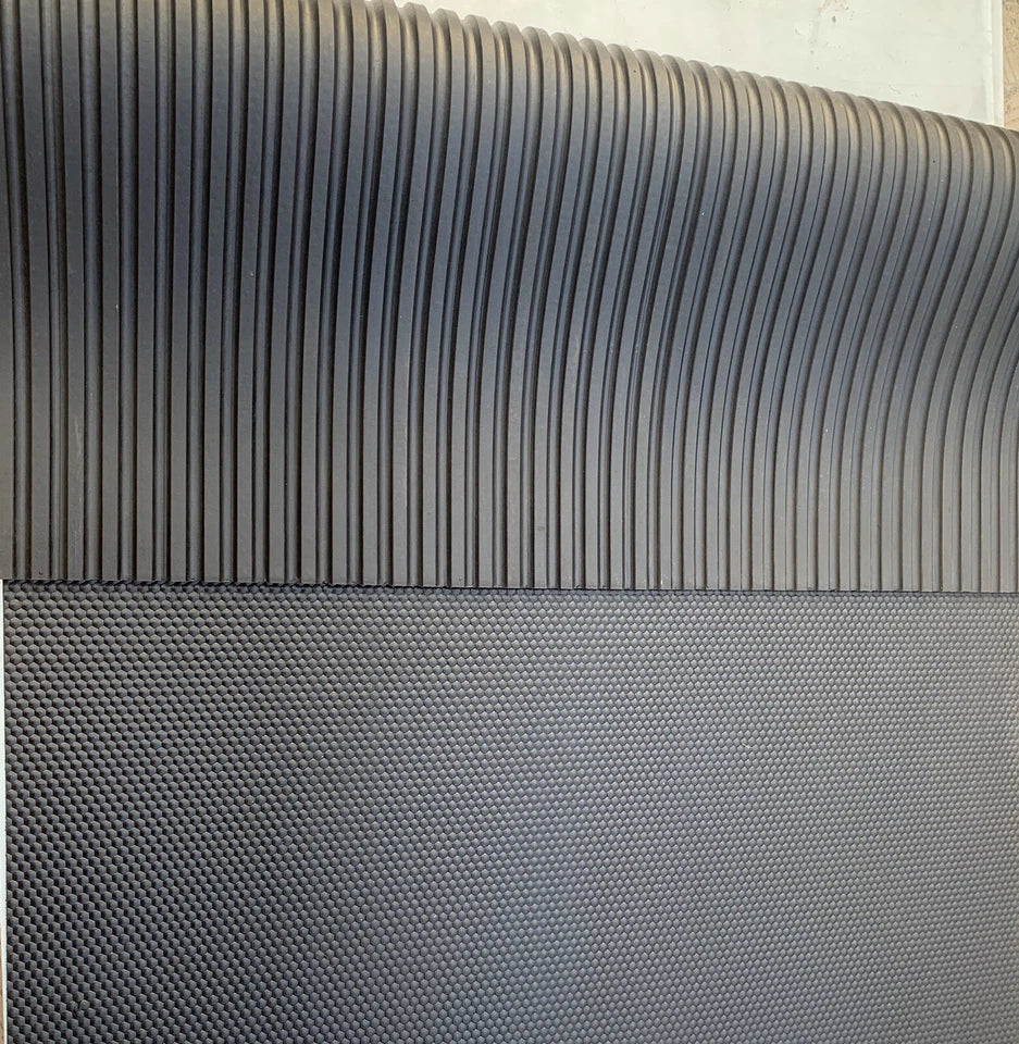 Gym Soiled Rubber Flooring mat, 12mm Thickness (6ft x 4ft),Special Price