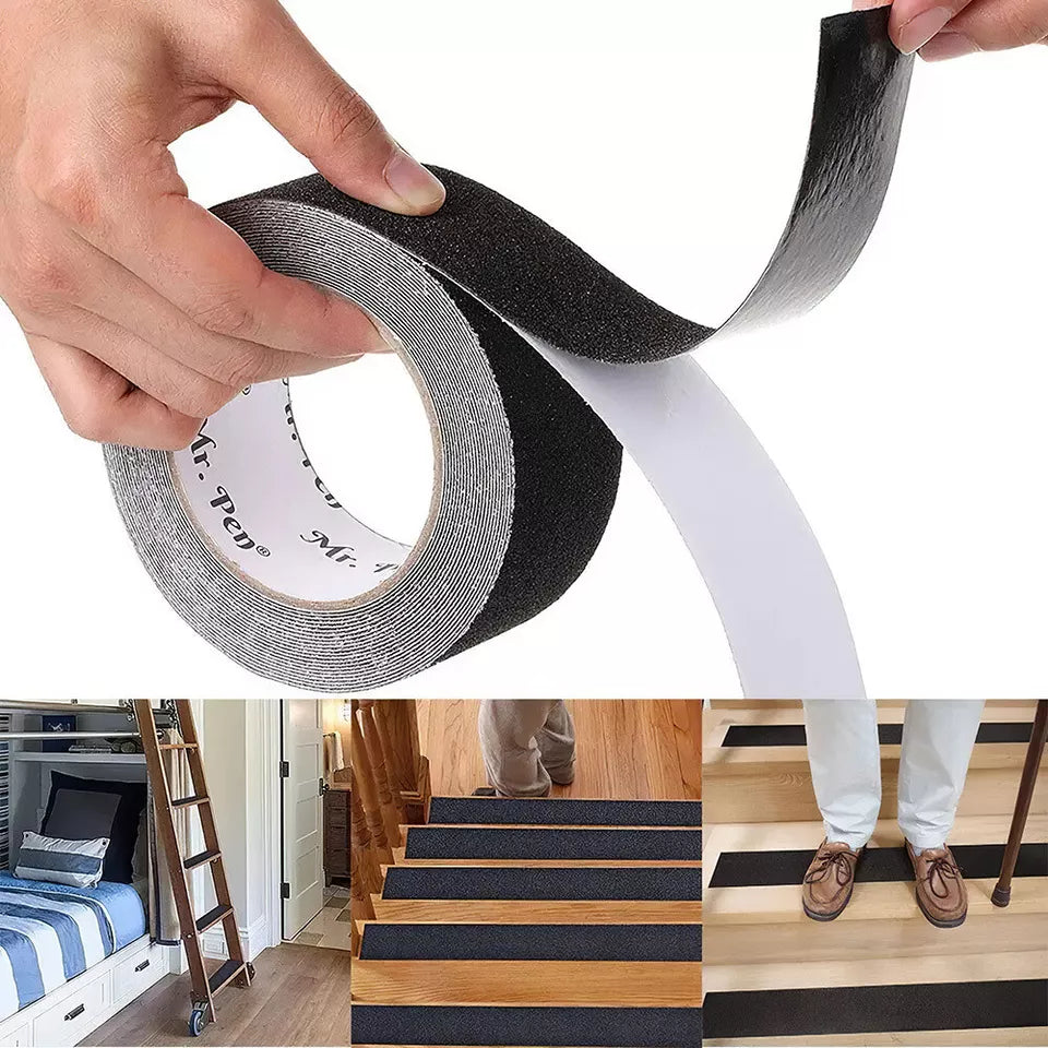 Anti Slip Tape Strong Grip Abrasive Tapes for Indoor Outdoor Stairs Boat Deck