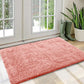 Non Slip Shaggy Indoor Door Mat Dirt Trapper Entrance Rug Washable Fluffy Mats