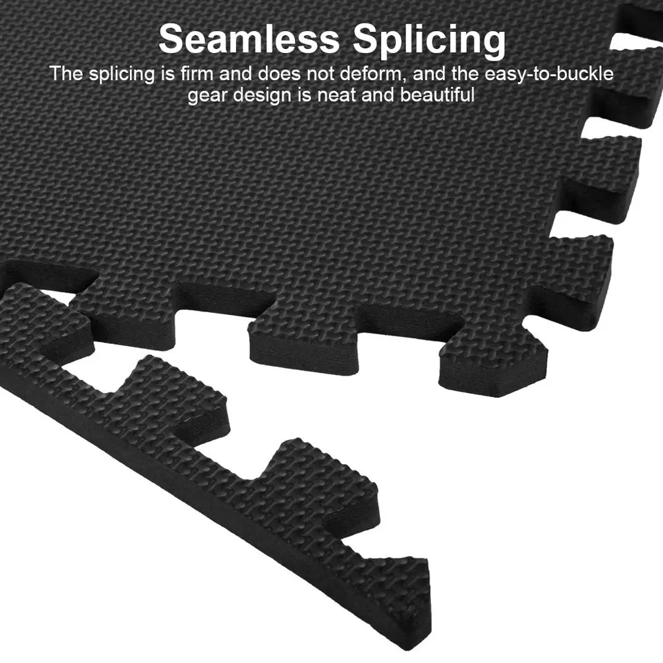 EVA Interlocking Soft Foam Gym Flooring Mat | Yoga Tiles