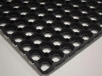 Large Rubber Mats Heavy Duty Ring Matting Entrance Big Safety Workplace Outdoor