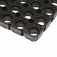 Door Entrance Mat Heavy Duty Non Slip Dirt Catcher Honeycomb Rubber Outdoor | Grid Pattern