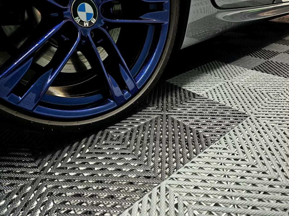 Modular Interlocking Garage Flooring Tiles