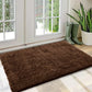 Non Slip Shaggy Indoor Door Mat Dirt Trapper Entrance Rug Washable Fluffy Mats