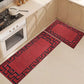 Anti-Slip Kitchen Rug Anti Fatigue Floor Carpet Runners Washable Indoor Door Mat | Set Of 2 - 40x60cm & 60x110cm