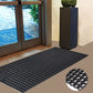 Door Entrance Mat Heavy Duty Non Slip Dirt Catcher Honeycomb Rubber Outdoor