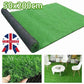 2M Artificial Grass Garden Turf Offcut Roll End Realistic Lawn Fake Carpet Mat