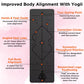 Yoga Mat Thick Non Slip TPE Foam Gym Pilates Exercise Workout Fitness Gymnastics | Yoga Mat Only