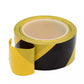 Hazard Warning Tape Black&Yellow Floor Aisle Marking Sealing for Warehouse