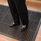 Heavy Duty Industrial Rubber Safety Floor Mat Anti-Fatigue 12mm 4’ x 3’