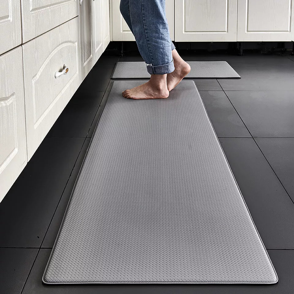 Non Slip Kitchen Mat Anti Fatigue Standing Mats Cushioned Waterproof Runner Rug