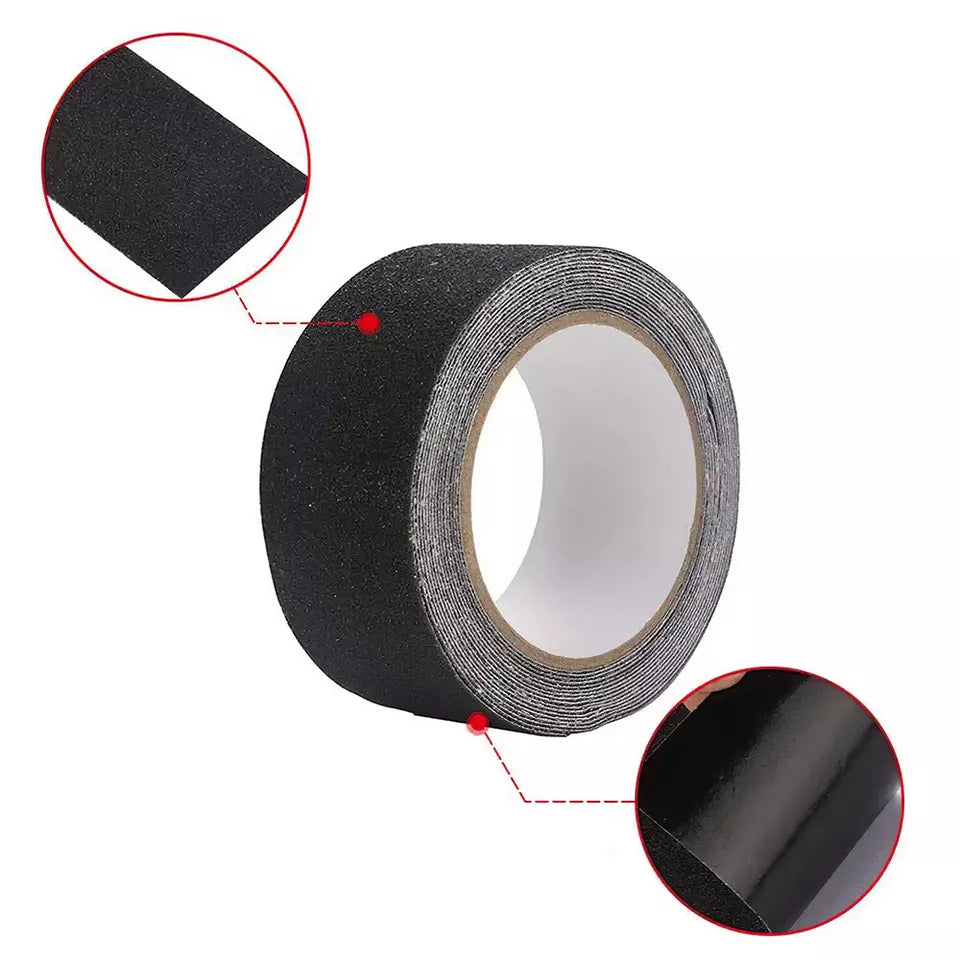 Anti Slip Tape Strong Grip Abrasive Tapes for Indoor Outdoor Stairs Boat Deck